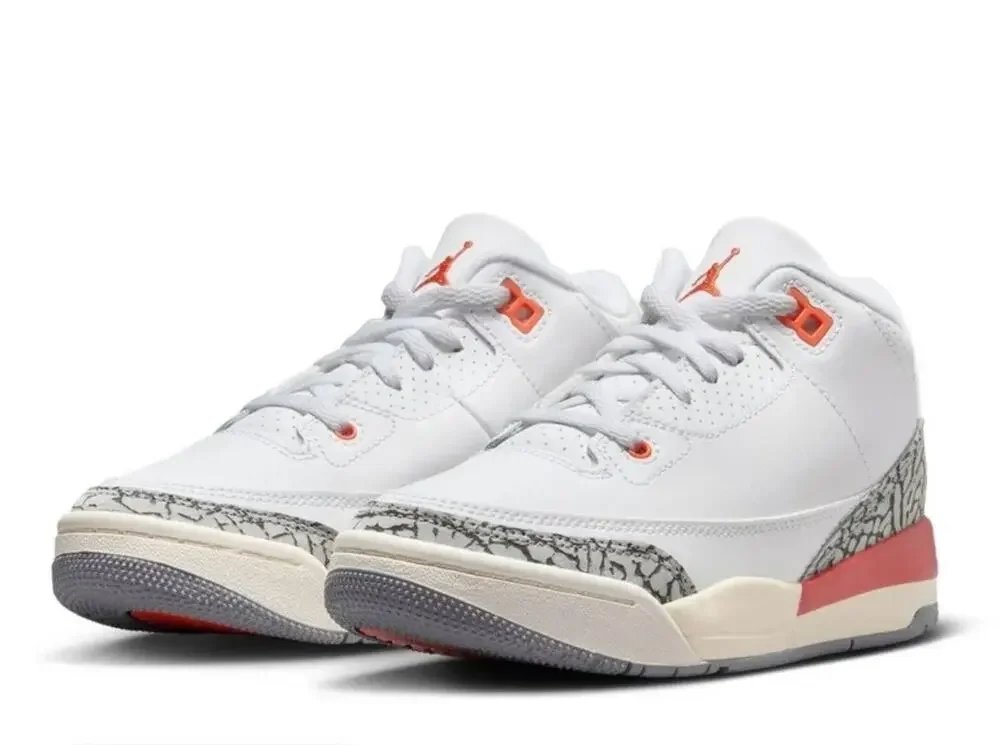 Kids Jordan 3 Retro Georgia Peach
